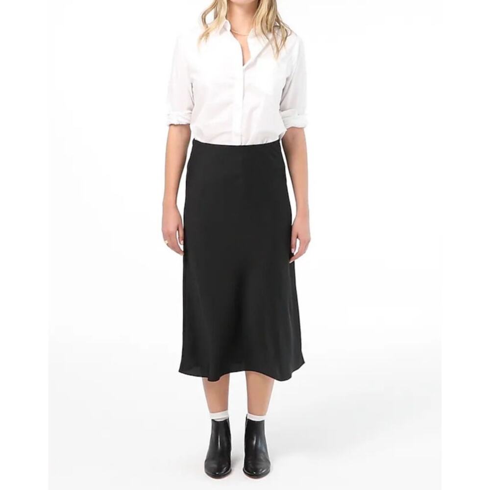 J Crew Gwyneth Slip Pull On Chic Dressy Skirt US Women's XXL Plus New